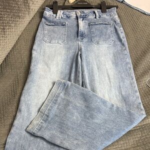 Frank Lyman Design Denim Blue Flare Jeans